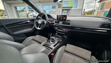 Audi Q5 II SUV 2.0 TDI 190KM 2019 Audi Q5 Q5 S-Line 2.0 TDI PL Salon BangOlufsen Wirtualne zegary 2.0, zdjęcie 13