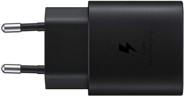 Оригинальное быстрое зарядное устройство Samsung 25 Вт, черное PD