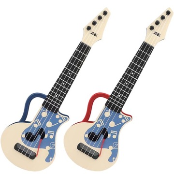 2 SZTUK DLA DZIECI UKULELE GITARA ZABAWKA DLA DZIECI MUZYKA ZABAWKI INSTRUM