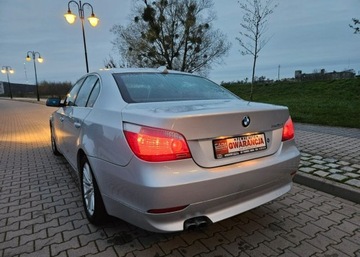 BMW Seria 5 E60 Sedan 2.5 525i 218KM 2007 BMW 525 218PS Zadbany Serwis Rata550zł, zdjęcie 9
