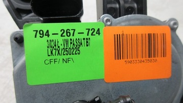 VOLKSWAGEN PASSAT B7 2011 MOTOREK STĚRAČE 3C9955711A
