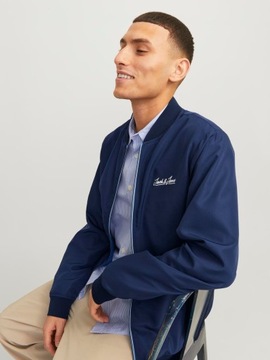 Kurtka Jack & Jones JJOLIVER BOMBER r.L Navy Blazer