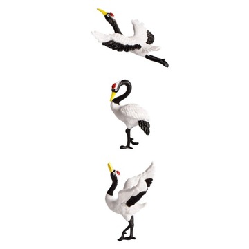 3 SZT. MINIATUROWE SUKULENTY ŻURAWI CZERWONEJ
