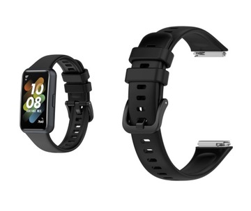 Pasek do Huawei Band 7 CZARNY