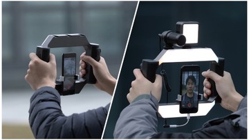 Ulanzi stabilizator BLUETOOTH Lampa telefon selfie
