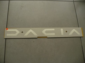 Naklejka napis tył Dacia Duster II NOWE LOGO