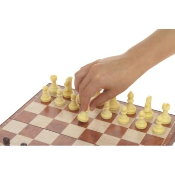 Классические шахматы, магнитные шашки 2в1