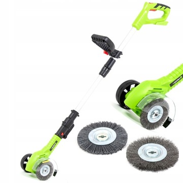 4GARDEN AUC10 ЩЕТКА ДЛЯ ЧИСТКИ ШВОВ Брусчатки 20В