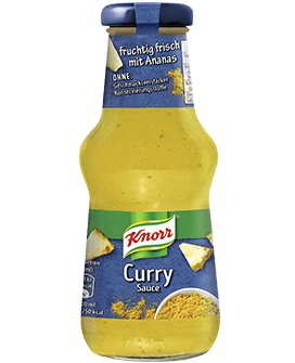 Sos Knorr Curry z Ananasem 250 ml z Niemiec