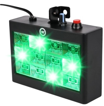 ЦВЕТНОЙ СТРОБЕСКОП DISCO RGB DISCO LIGHT 12LED ЗВУКОВОЙ ДАТЧИК