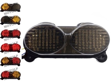 TYLNA LAMPA TYŁ LED Z KIERUNKAMI DYMIONA KAWASAKI ZX-6R ZX-9R ZR7 NINJA ZZR