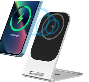 SZYBKA ŁADOWARKA BEZPRZEWODOWA INDYKCYJNA SKŁADANA PRZENOŚNA 15W MAGNETYCZN