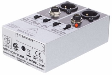 Behringer DI20 DI-Box активный 2-канальный со сплиттером