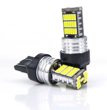 45 светодиодов SMD P27/7W T25 ЛАМПА, БЕЛАЯ