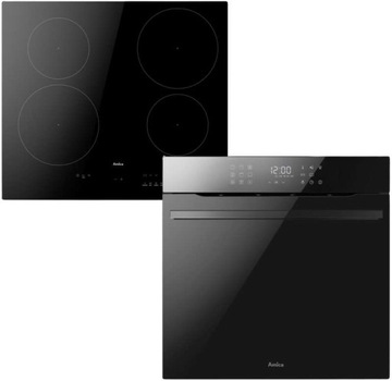 Zestaw Amica Piekarnik ED 97619VBA+ X-TYPE STEAM + Płyta PIH6540PHTUN