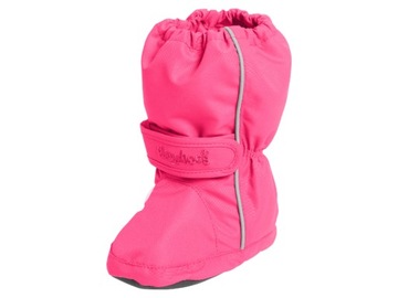 PLAYSHOES 194001 BUCIKI ZIMOWE NIEMOWLĘCE NIECHODKI RÓŻOWE R 22/23