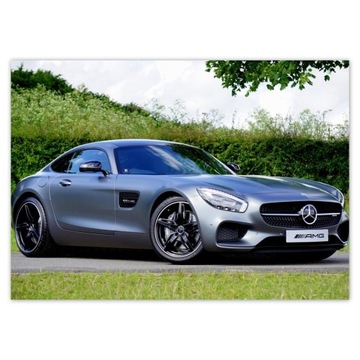 Plakaty A0 POZIOM Sportowy Mercedes AMG