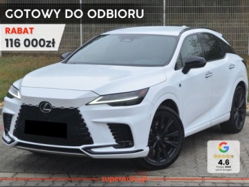 Lexus RX V 2025 Od ręki - 500h F Sport 2.4 T Hybrid 371KM | Podgrzewane fotele!