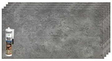 Kaseton szary 7014 BETON 2m2+ klej MX