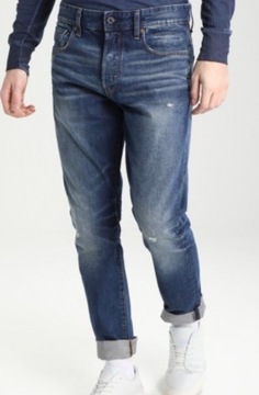 Spodnie jeansy G-Star Raw Slim Tapered Leg 27/34