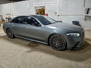 Mercedes Klasa S W223/V223 2024 Mercedes-Benz Klasa S 580 4Matic 2024 4.0 Benzyna 496KM, zdjęcie 4