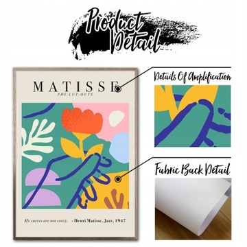 Красочное Лицо Матисса Золотая Рыбка Цветочный Рынок