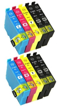 Чернила для принтера EPSON. НАБОР чернил 10 шт. 603 XL XP-3155 XP-4100 XP-2155