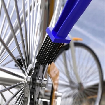 ЩЕТКА ДЛЯ ЧИСТКИ ЦЕПИ ВЕЛОСИПЕДА И МОТОЦИКЛА 2 В 1