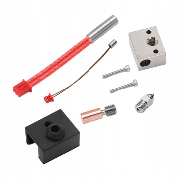 Drukarka 3D zestaw Hotend bimetalowy blok