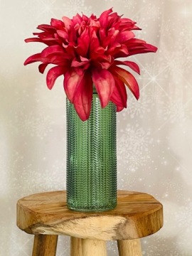 НАБОР 2x МАЛЕНЬКАЯ ВАЗА СТЕКЛЯННАЯ ВАЗА J ЗЕЛЕНЫЙ ЙОД