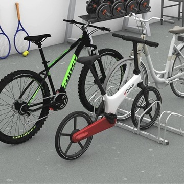 ПОЛКА ДЛЯ ВЕЛОСИПЕДОВ НА 4 ВЕЛОСИПЕДА Парковка для велосипедов на 4 места Кронштейн оцинкованный