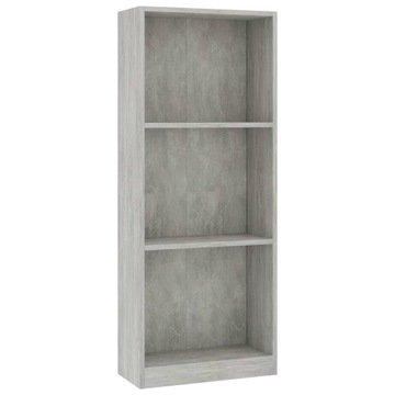 Regał VidaXL Inna kolekcja 40 cm x 108 cm x 24 cm odcienie szarości