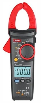 Измерительные клещи UNI-T UT213C, 400 А переменного/постоянного тока, истинное среднеквадратичное значение