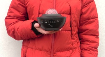 Светодиодная лампа-проектор со звездой и динамиком