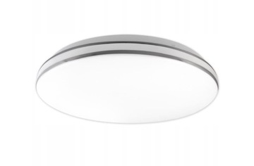 Kiro LED D33 plafon IP44/18W/4000K biały/chrom