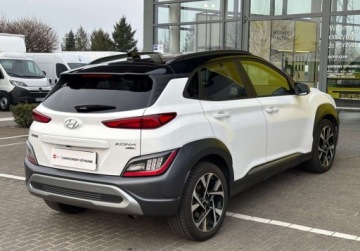 Hyundai Kona I Crossover Facelifting 1.6 T-GDI 198KM 2021 Hyundai Kona 1.6 T-GDI 198KM 7DCT AWD Premium Pakiet Leather LED SalonPL S, zdjęcie 6