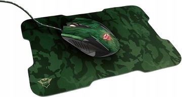 Myszka przewodowa Trust GXT781 RIXA CAMO sensor optyczny + Podkładka