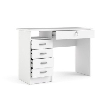 Стол Function 4D1S матовый белый с ключом