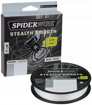 Plecionka SpiderWire Stealth Smooth 8 Translucent 0.06mm 5,40kg 150m1515647