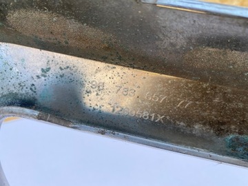 CHRÓM MASKA 9678365777 PEUGEOT 2008 I