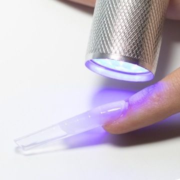 МИНИ-УФ-СВЕТОДИОДНЫЙ ФАКЕЛ 9 Вт для акрилового геля для ногтей со штампом