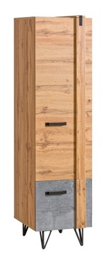 SZAFA LOFTER 55CM SŁUPEK PÓŁKI GARDEROBA SZAFKA