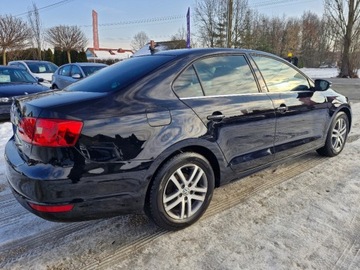 Volkswagen Jetta VI Sedan 1.4 TSI 122KM 2014 Volkswagen Jetta Sliczna czarna 1.4 benzyna salon Polska 1 wlasciciel bezw, zdjęcie 9
