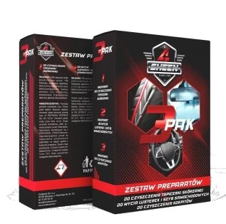 4SHEEN KOSMETYKI do PIELEGNACJI WNĘTRZA AUTA 3x100ml KOKPIT SKÓRA SZYBY