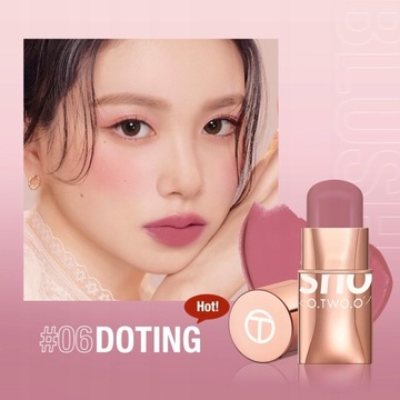 O.TW O.O szminka Blush Stick 3-w-1 oczy polic