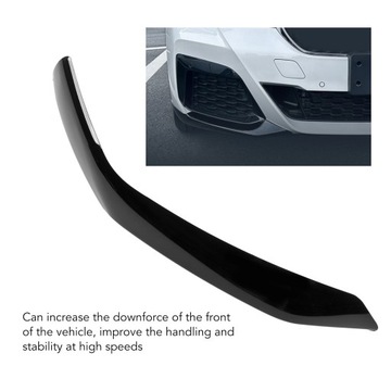 1 пара спойлеров на передний бампер