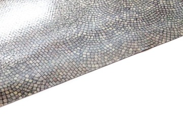 МОЮЩИЙСЯ ВИНИЛОВЫЙ КОВРИК ДЛЯ ДВОРА 50X50 СМ - ЧИСТЫЙ