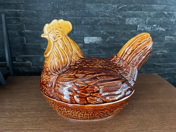 Kura porcelanowy pojemnik na jajka Japonia
