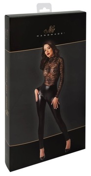 Noir Orgia Exclusive Kombinezon Czarny Koronka Wetlook L