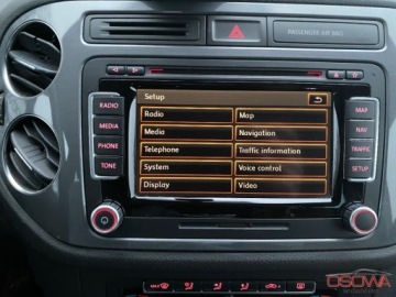 Volkswagen Tiguan I SUV Facelifting 1.4 TSI BlueMotion 160KM 2012 Volkswagen Tiguan 1.4tsi 4-Motion Polski salon 1 wl. Navi kamera ledy bi x, zdjęcie 32